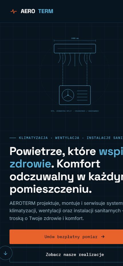 AEROTERM na telefonie